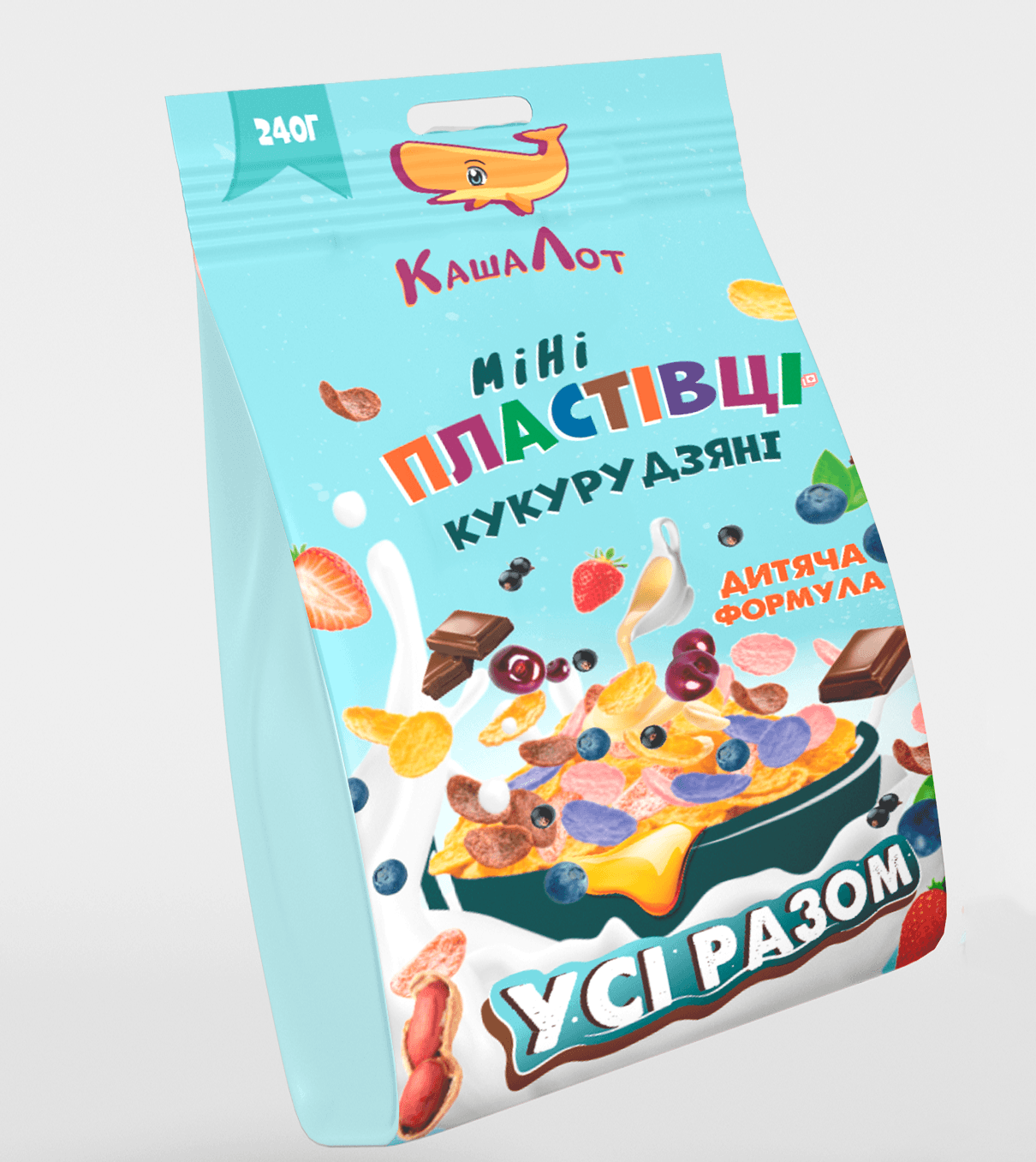 Кукурудзяні пластівці “Усі разом”